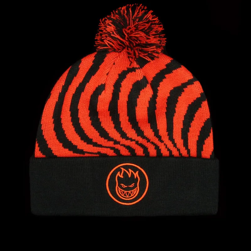Classic Swirl Pom Beanie made by Spitfire