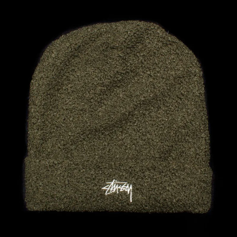 Boucle Fleece Beanie made by Stussy