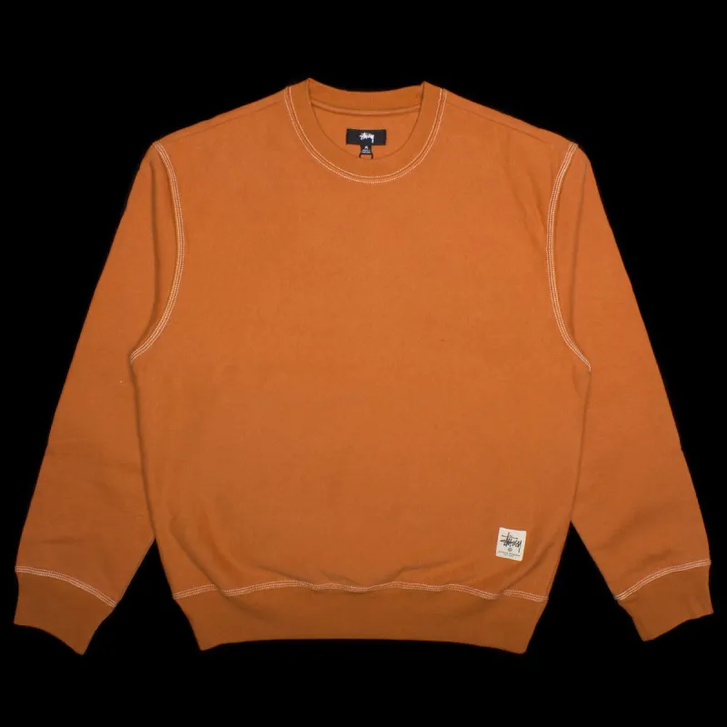 Contrast Stitch Label Crew made by Stussy