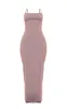 Petite Charcoal Contour Sculpt Strappy Maxi Dress sold by Pretty Little Thing