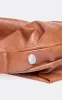 Tan Distressed Pu Super Slouchy Tote Bag sold by Pretty Little Thing