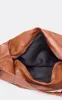 Tan Distressed Pu Super Slouchy Tote Bag sold by Pretty Little Thing