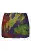 Blue Abstract Printed Chiffon Micro Mini Skirt sold by Pretty Little Thing