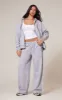 Grey Marl Exposed Seam Detail Zip Up Hoodie sold by Pretty Little Thing