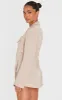 Stone Tailored Woven Thin Belt Detail Playsuit sold by Pretty Little Thing