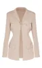 Stone Tailored Woven Thin Belt Detail Playsuit sold by Pretty Little Thing