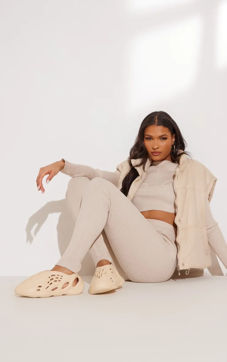 Stone Cut Out Slip On Sliders sold by Pretty Little Thing product image thumbnail 2