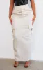 PRETTYLITTLETHING Shape Stone Buckle Detail Cargo Maxi Skirt sold by Pretty Little Thing