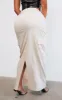 PRETTYLITTLETHING Shape Stone Buckle Detail Cargo Maxi Skirt sold by Pretty Little Thing