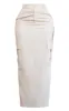 PRETTYLITTLETHING Shape Stone Buckle Detail Cargo Maxi Skirt sold by Pretty Little Thing