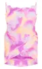 Plus Pink Floral Ruffle Detail Midi Dress sold by Pretty Little Thing