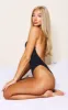 Black Shapewear Plunge Body sold by Pretty Little Thing