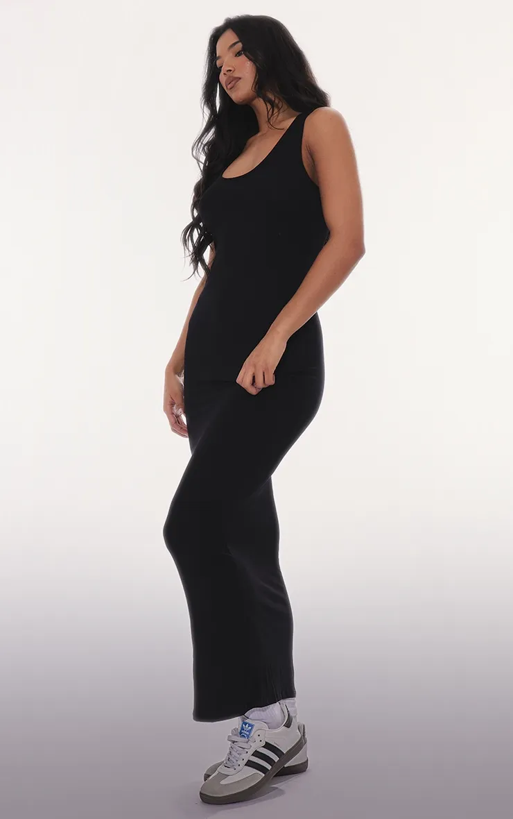 Basic Black Maxi Dress sold by Pretty Little Thing product image thumbnail 3