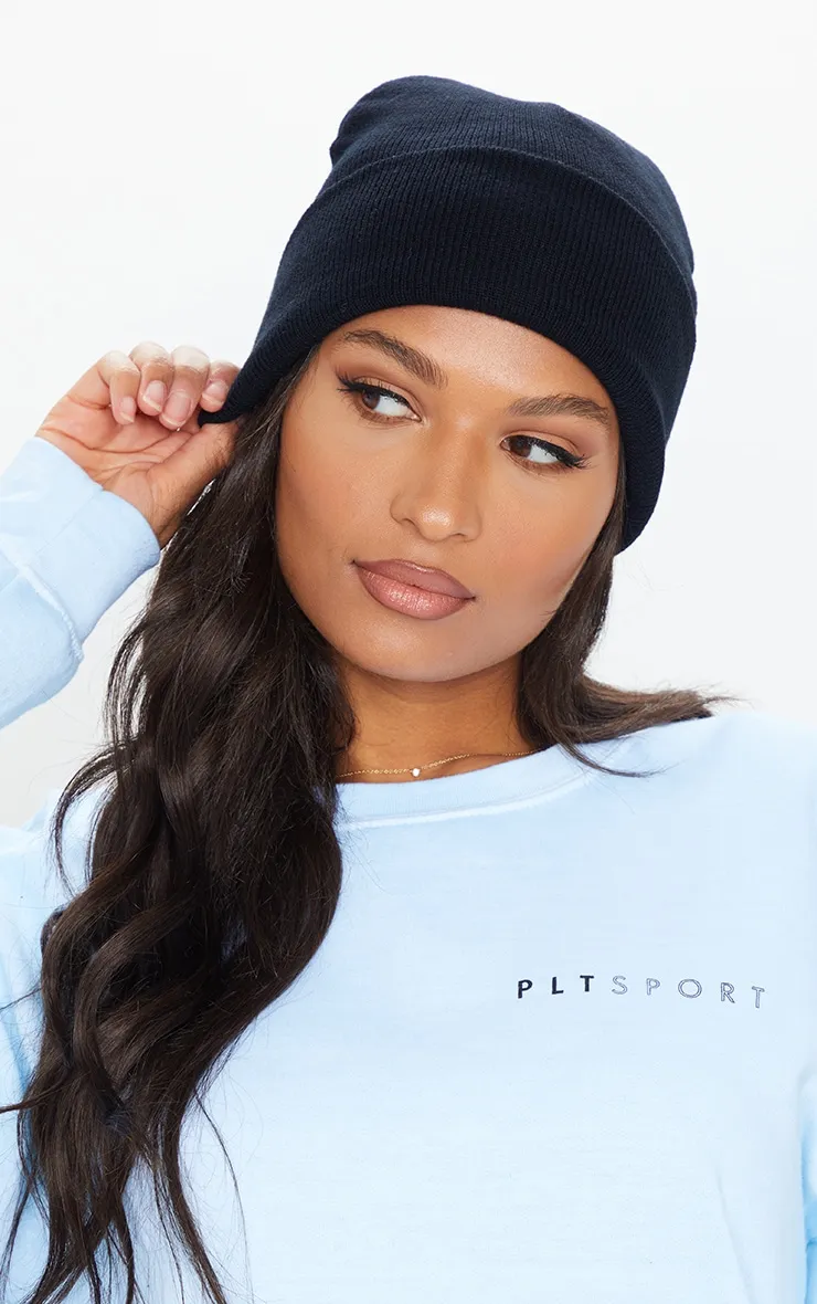 Black Beanie Hat sold by Pretty Little Thing