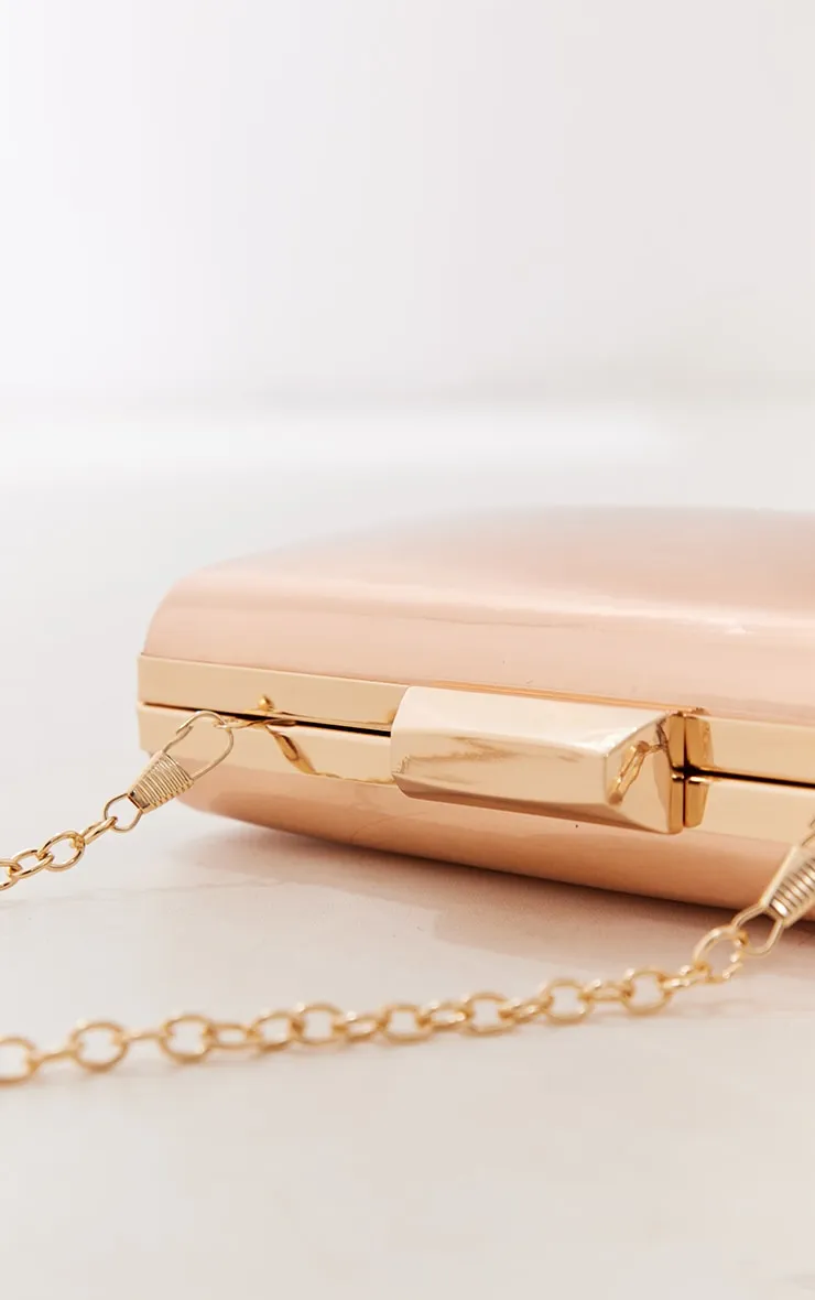 Rose Gold Metallic Clutch sold by Pretty Little Thing product image thumbnail 4