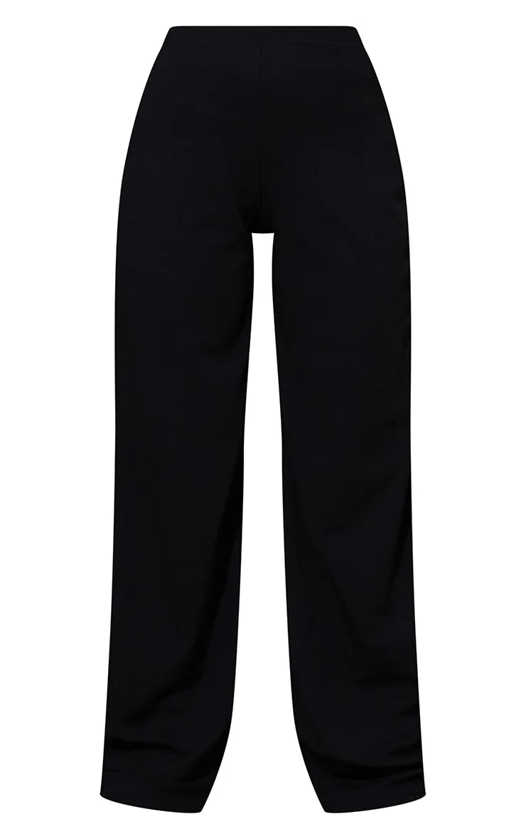 Petite Black Wide Leg Trousers sold by Pretty Little Thing product image thumbnail 5