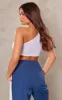 Basic White One Shoulder Jersey Crop Top sold by Pretty Little Thing