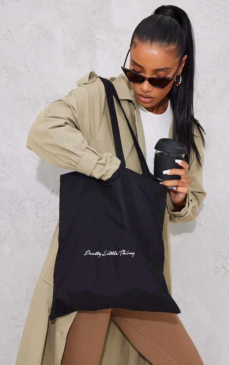 PRETTYLITTLETHING Black Tote Bag sold by Pretty Little Thing
