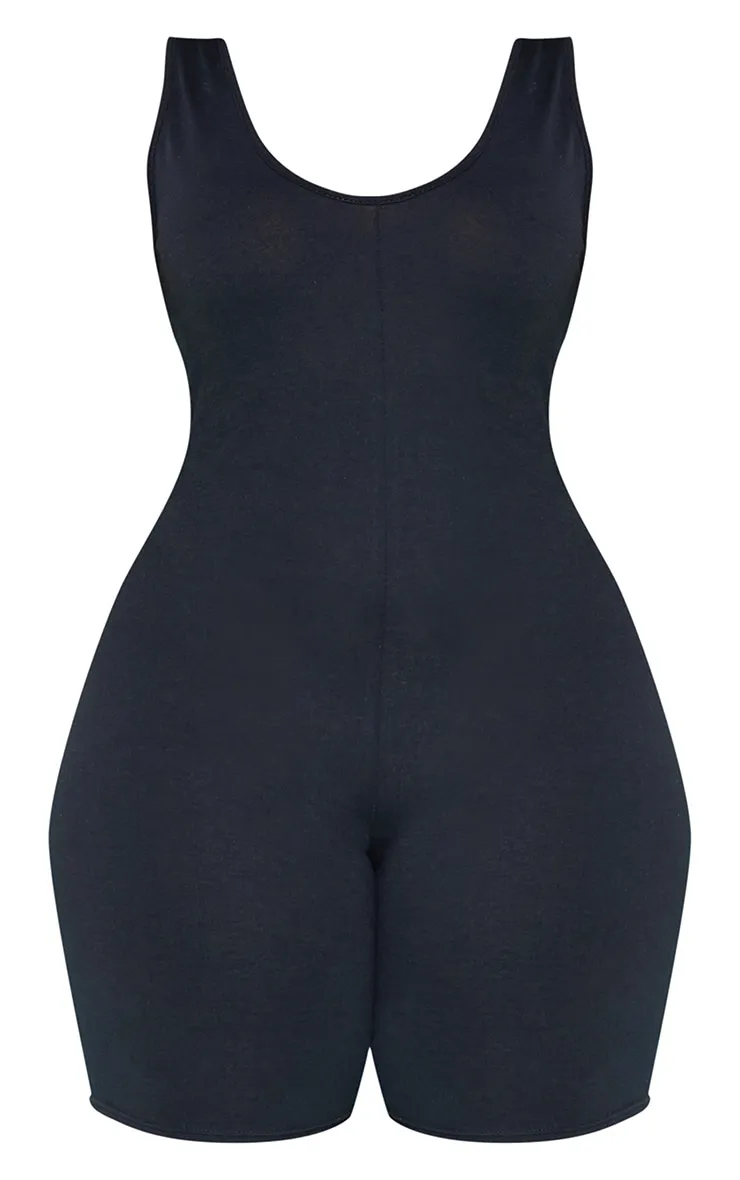 Plus Unitard Black sold by Pretty Little Thing product image thumbnail 3