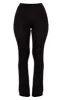 Petite Basic Black Jersey Wide Leg Flares sold by Pretty Little Thing