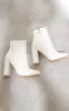 White Croc Behati Ankle Boot sold by Pretty Little Thing