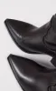 Black Mid Calf Western Boots sold by Pretty Little Thing