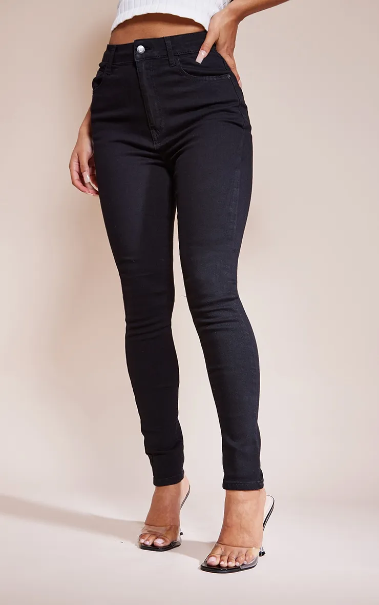 PRETTYLITTLETHING Black 5 Pocket Skinny Jeans sold by Pretty Little Thing product image thumbnail 2