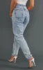 PRETTYLITTLETHING Acid Blue Mom Jeans sold by Pretty Little Thing