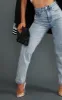 PRETTYLITTLETHING Acid Blue Mom Jeans sold by Pretty Little Thing