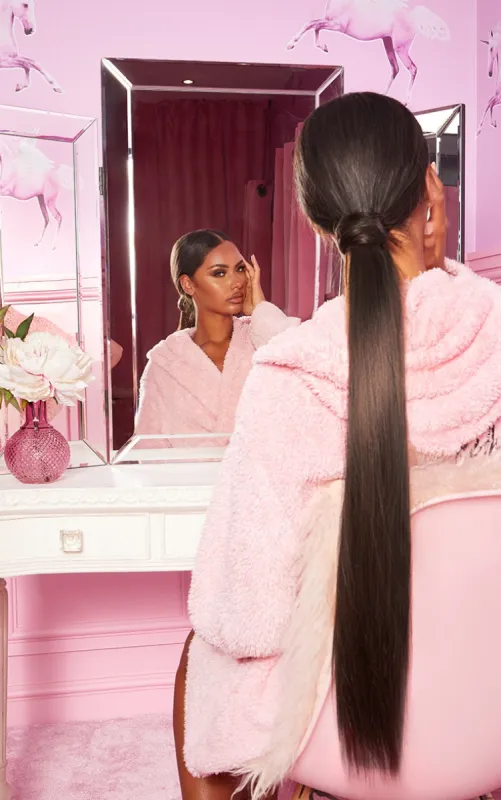 LullaBellz Grande Lengths 26" Straight Pony Extensions Choc Brown sold by Pretty Little Thing