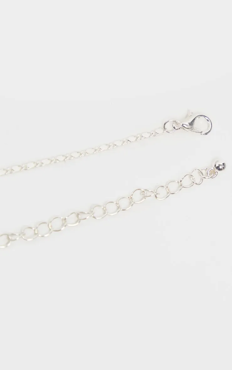 Silver Delicate Infinity Sign Necklace sold by Pretty Little Thing product image thumbnail 4