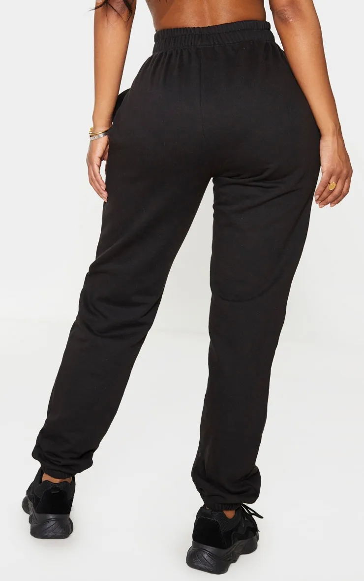 PRETTYLITTLETHING Shape Black Slogan Print Joggers sold by Pretty Little Thing product image thumbnail 3