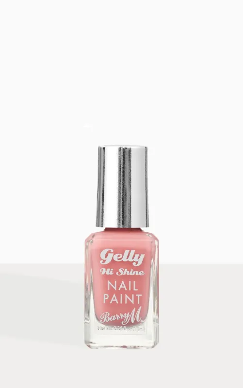 Barry M Cosmetics Gelly Hi Shine Nail Paint Raspberry Ripple sold by Pretty Little Thing
