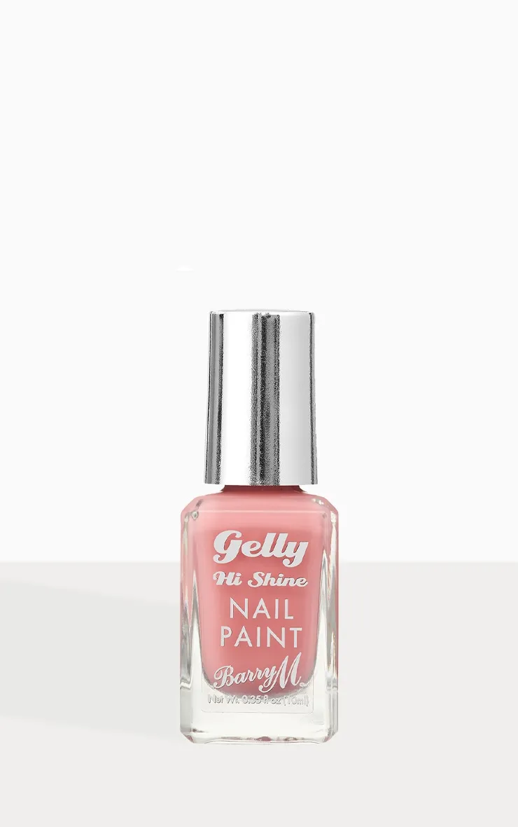 Barry M Cosmetics Gelly Hi Shine Nail Paint Raspberry Ripple sold by Pretty Little Thing