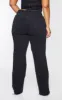PRETTYLITTLETHING Plus Black Long Leg Straight Jeans sold by Pretty Little Thing