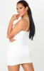 Shape Cream Slinky Extreme Ruched Bodycon Dress sold by Pretty Little Thing