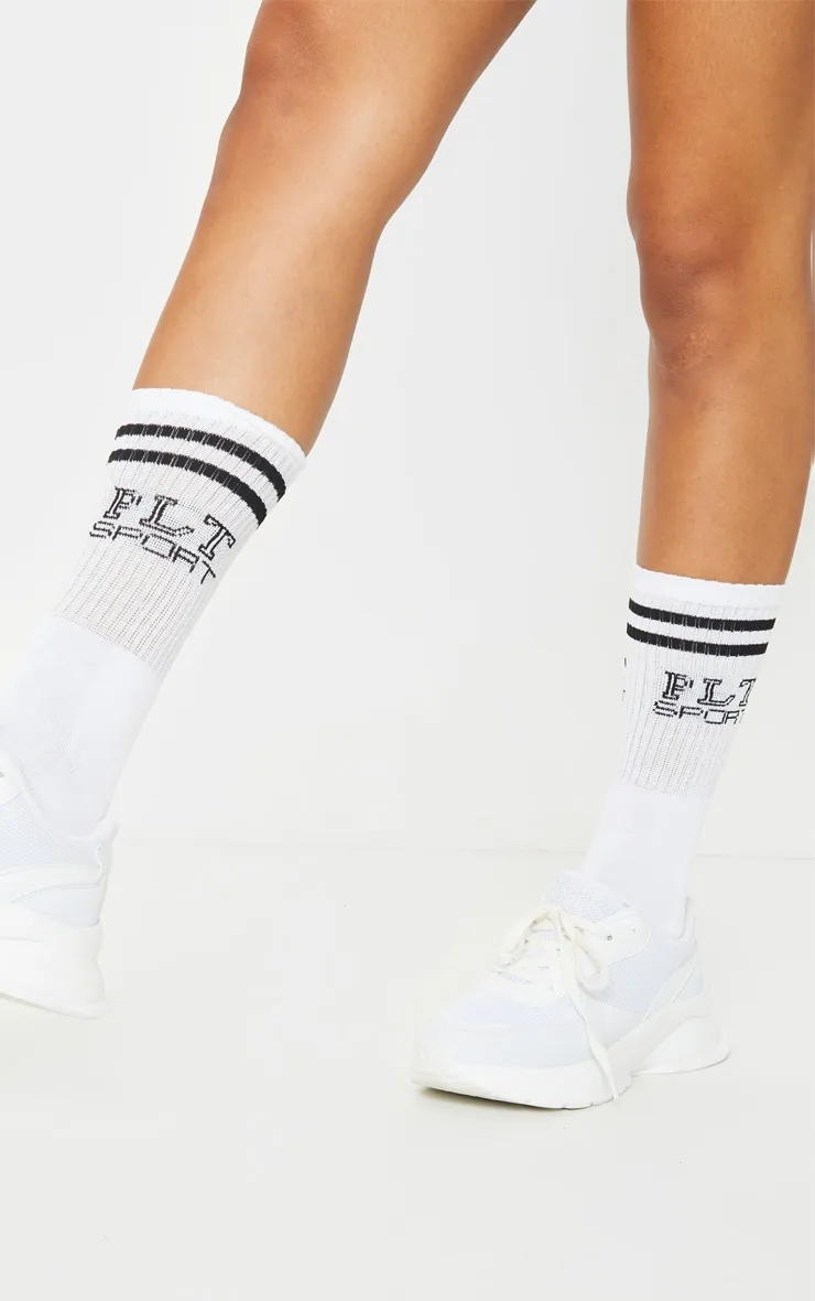 PRETTYLITTLETHING White Sport Socks sold by Pretty Little Thing