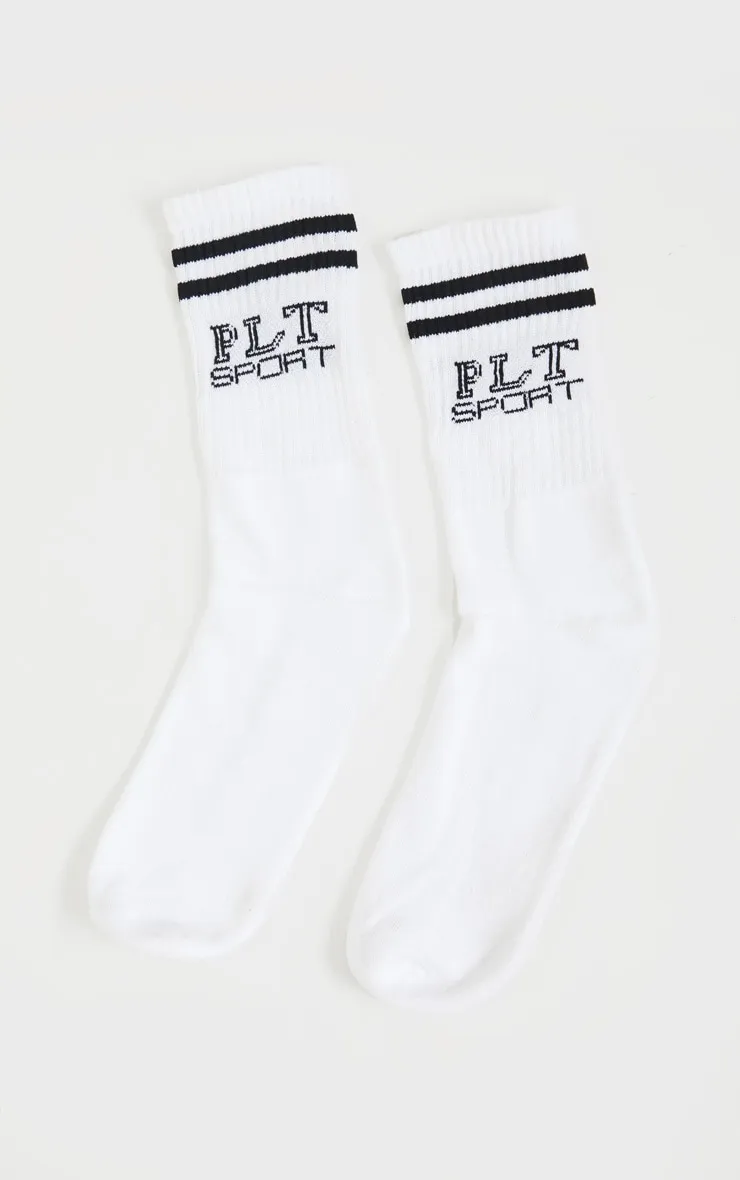 PRETTYLITTLETHING White Sport Socks sold by Pretty Little Thing product image thumbnail 4