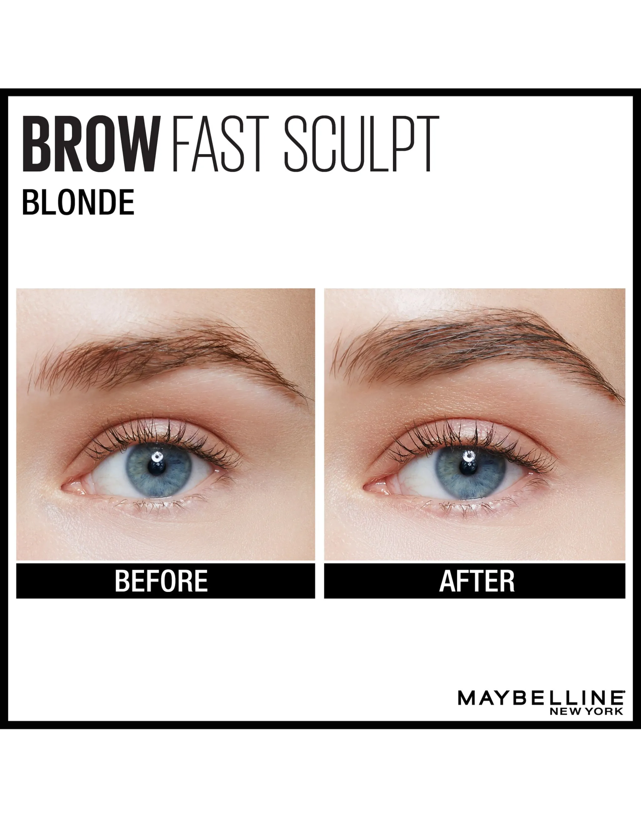 Maybelline Brow Fast Sculpt Eyebrow Gel 01 Blonde sold by Pretty Little Thing product image thumbnail 2