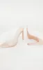 Nude Clear Strap Pu Point Toe High Heels sold by Pretty Little Thing