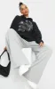PRETTYLITTLETHING Black Blurred Print Hoodie sold by Pretty Little Thing