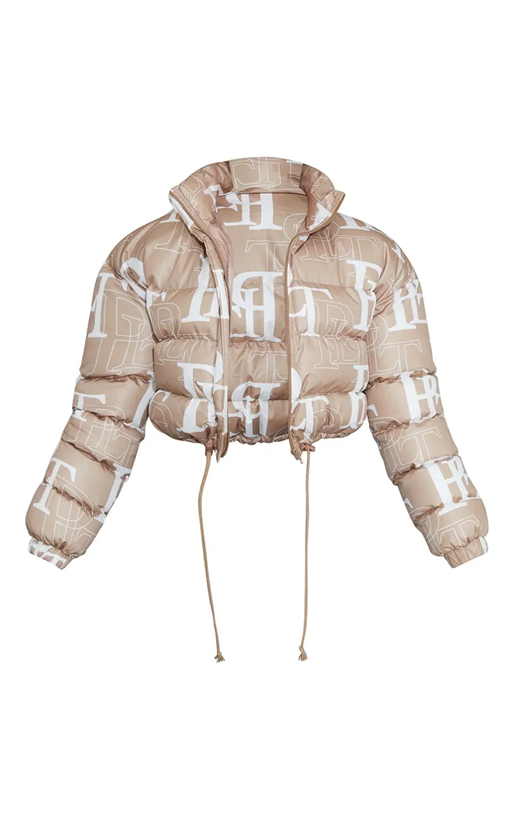 PRETTYLITTLETHING Stone Crop Puffer Jacket sold by Pretty Little Thing product image thumbnail 5