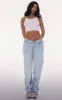 Basic White Cotton Blend Racer Neck Crop Top sold by Pretty Little Thing