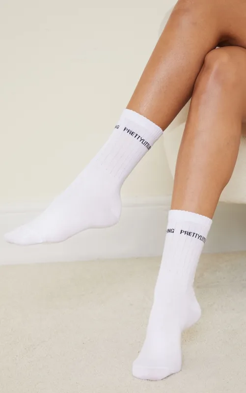 PRETTYLITTLETHING White Basic Socks sold by Pretty Little Thing