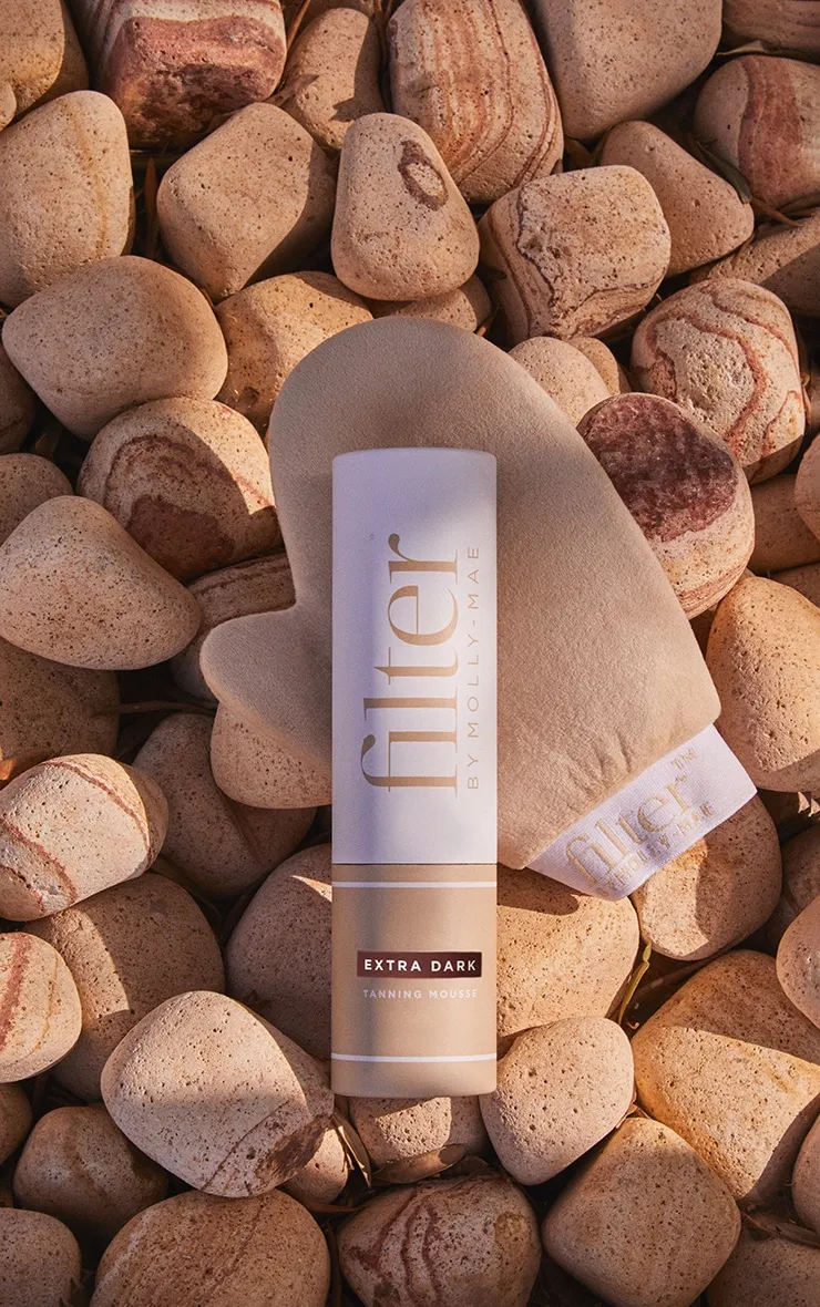Filter By Molly Mae Tanning Foam Extra Dark with Mitt Bundle sold by Pretty Little Thing