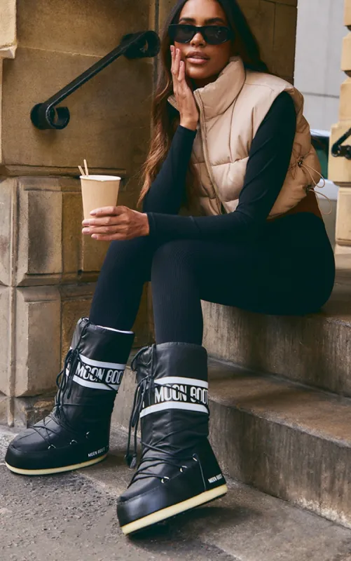 MOON BOOT Black Classic Icon sold by Pretty Little Thing