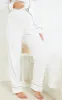 Maternity White Wide Leg PJ Trousers sold by Pretty Little Thing