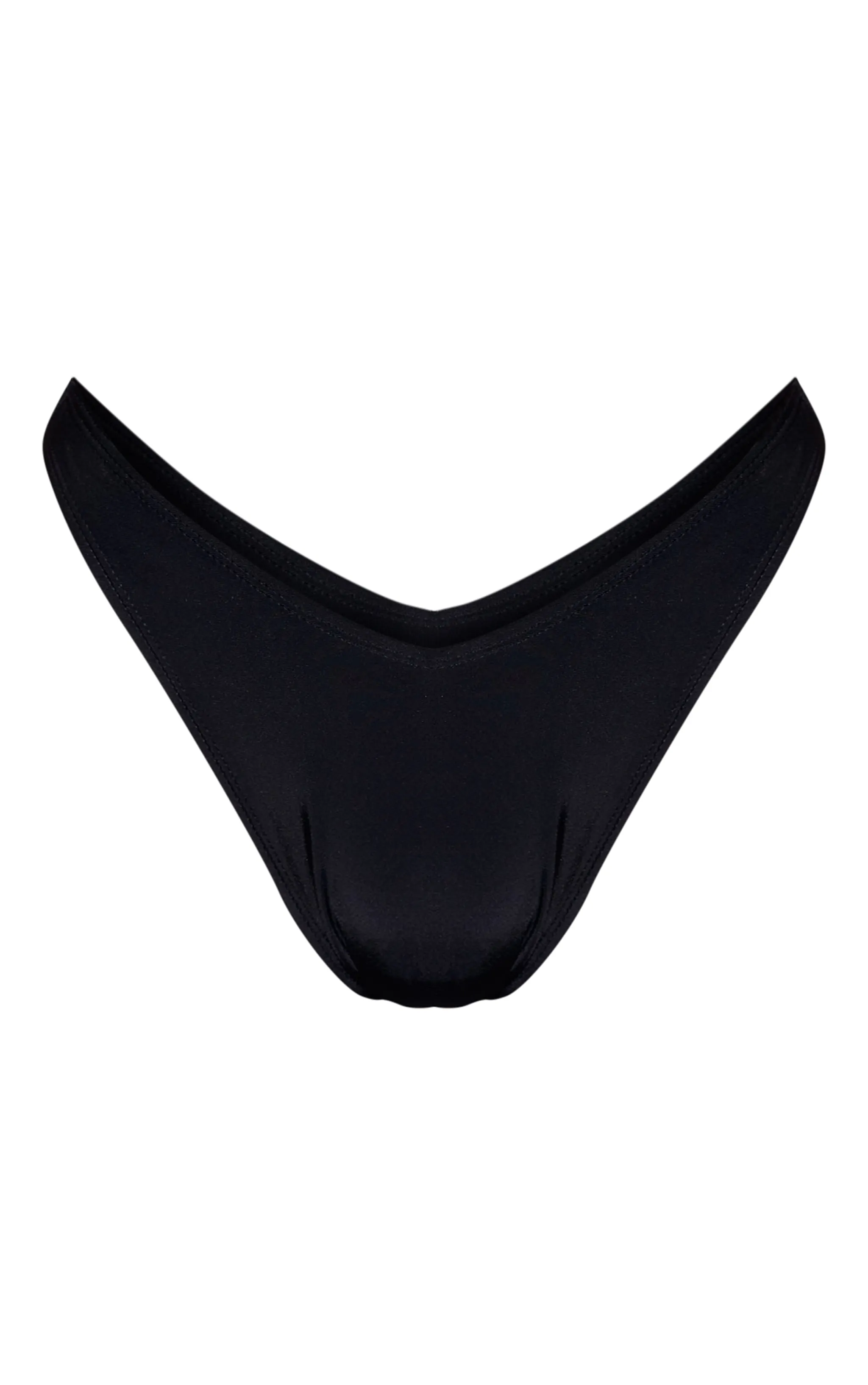 Black V Front Mix & Match Bikini Bottoms sold by Pretty Little Thing product image thumbnail 5