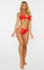 Red Mix & Match Itsy Bitsy Bikini Top sold by Pretty Little Thing