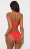 Red Mix & Match Tie Side Bikini Bottoms sold by Pretty Little Thing